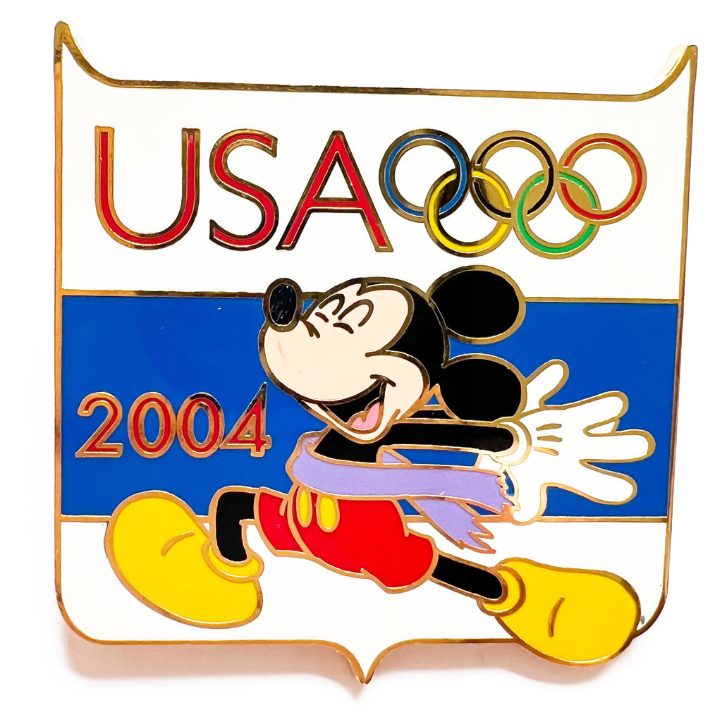 Disney Mickey’s All American Pin Mickey Mouse USA Olympics Cast Members Only Limited Edition 1500 Pin