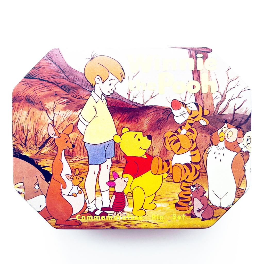 Disney's Winnie the Pooh Commemorative Tin 6 Pin Set