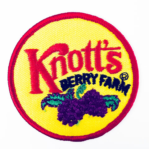 Vintage Knotts Berry Farm Amusement Park Souvenir Patch