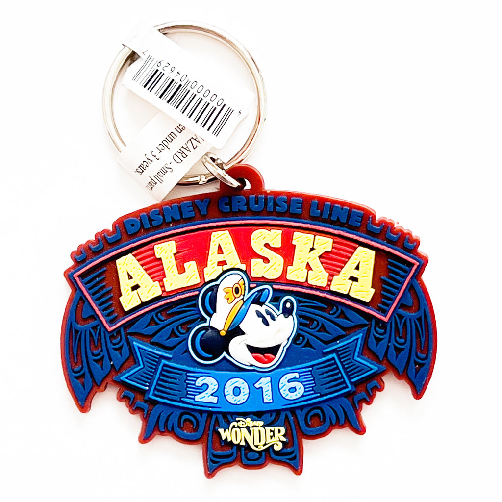 Disney Wonder Cruise Line 2016 Alaska Keychain