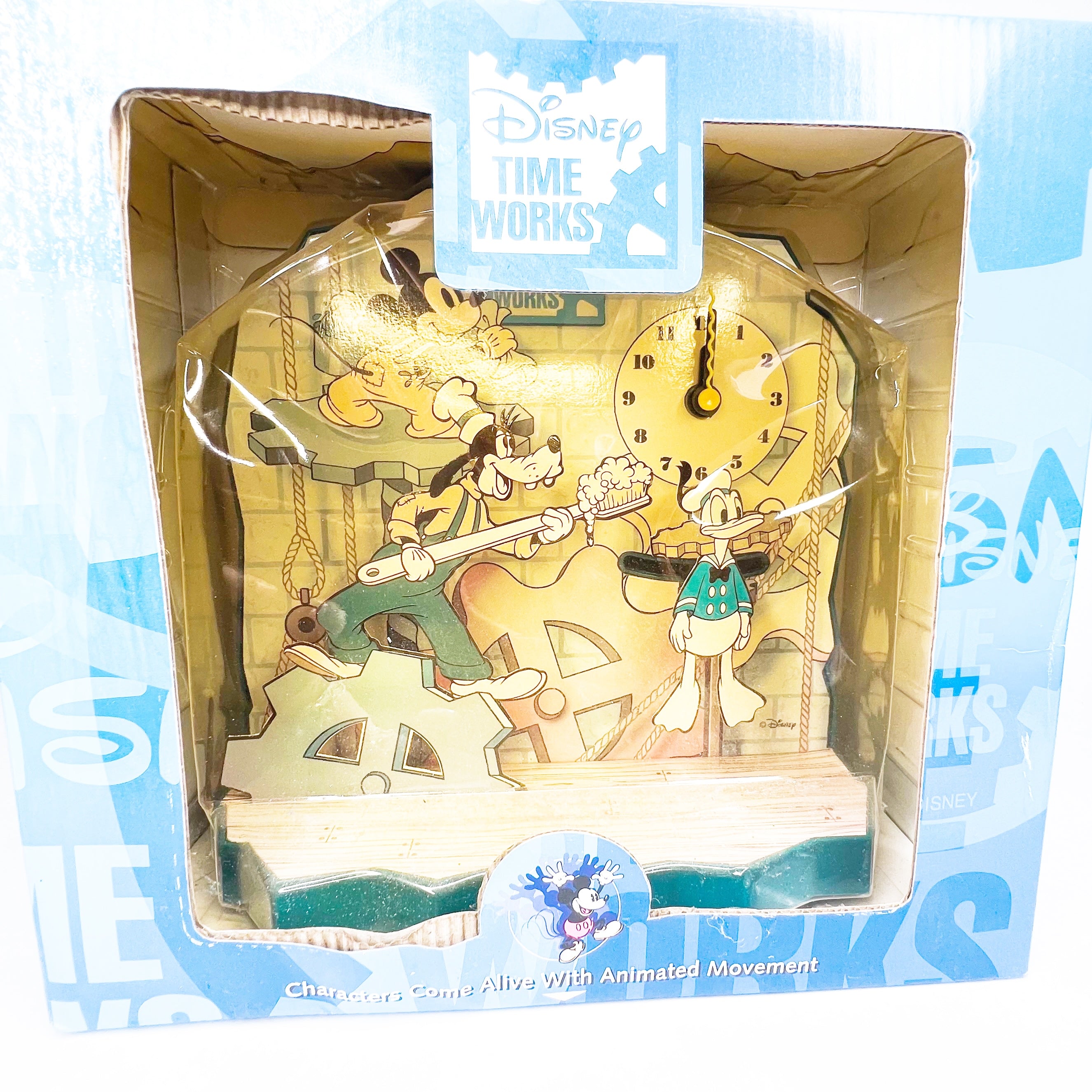 Disney Time Works Animated Action Vintage Clock – The Stand Alone