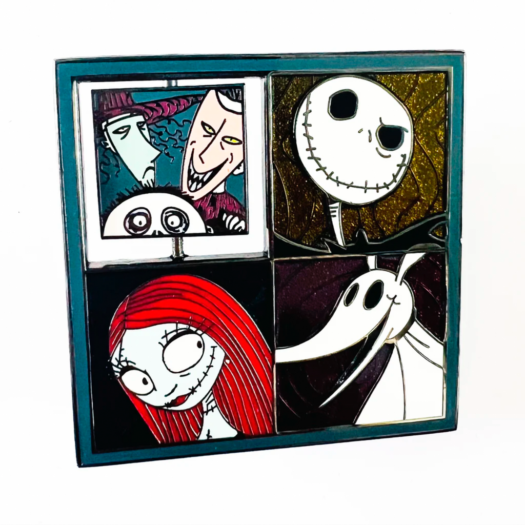 Disney Cast Exclusive Pin 15th Nightmare Before Christmas Jack Sally LE 1000 Pin