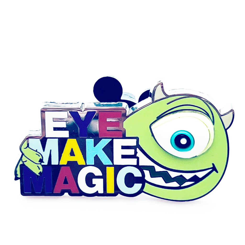 Disney Eye Make Magic Mike Monsters Inc Cast Member Limited Edition 1000 Pin