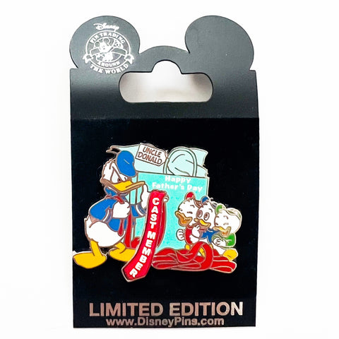 Disney Cast Member Father's Day 2009 Donald & Nephews Limited Edition 1250 Pin