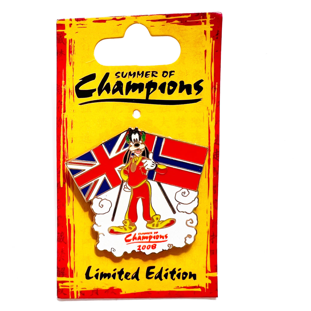Disneyland Summer of Champions Goofy Limited Edition 1500 Pin