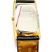 Disneyland Resort Cast Member CMO Mickey Mouse Gold and Black Genuine Leather Watch