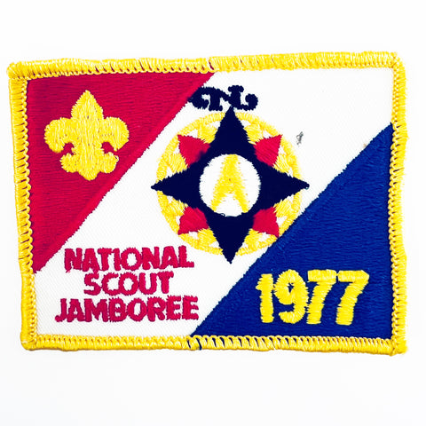 Vintage National Scout Jamboree 1977 Boy Scout BSA Patch
