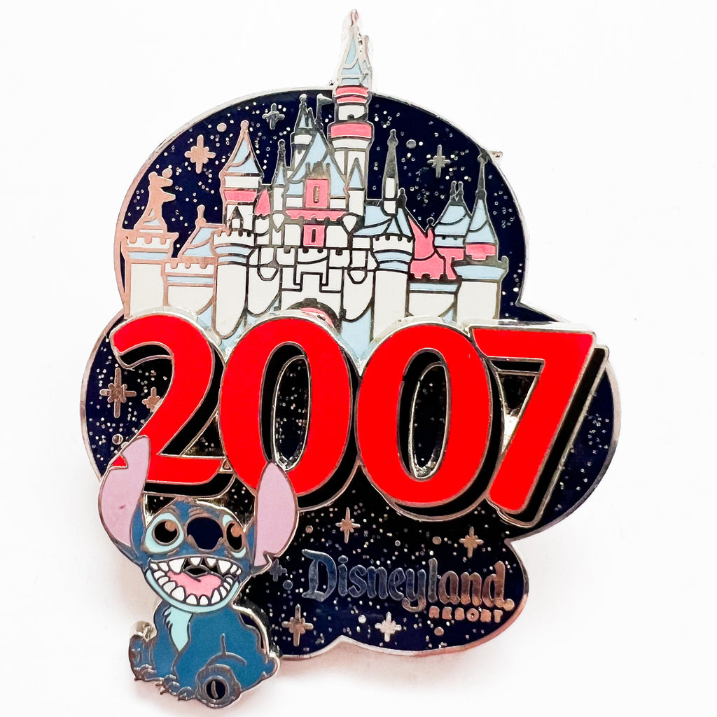 Disneyland Resort DLR 2007 Sleeping Beauty Castle Series Stitch Disney Pin