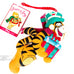 Pooh’s Seasons of Greetings The Disney Store Cloth Fabric Tigger Christmas Holiday Ornament