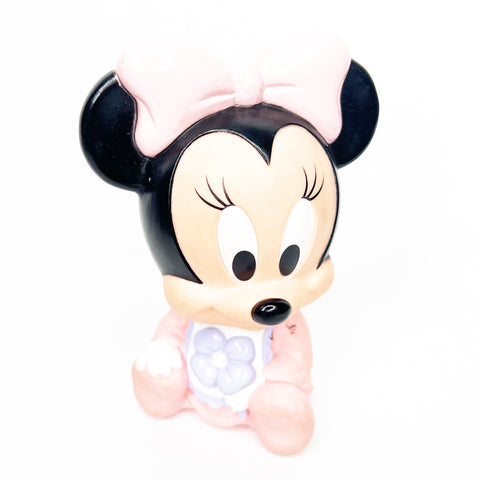 Vintage Arco Disney Baby Minnie Mouse  Rubber Vinyl Squeak Toy