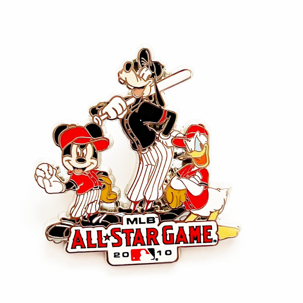 Disney All Star Game MLB Goofy Mickey S Donald 2010 Pin