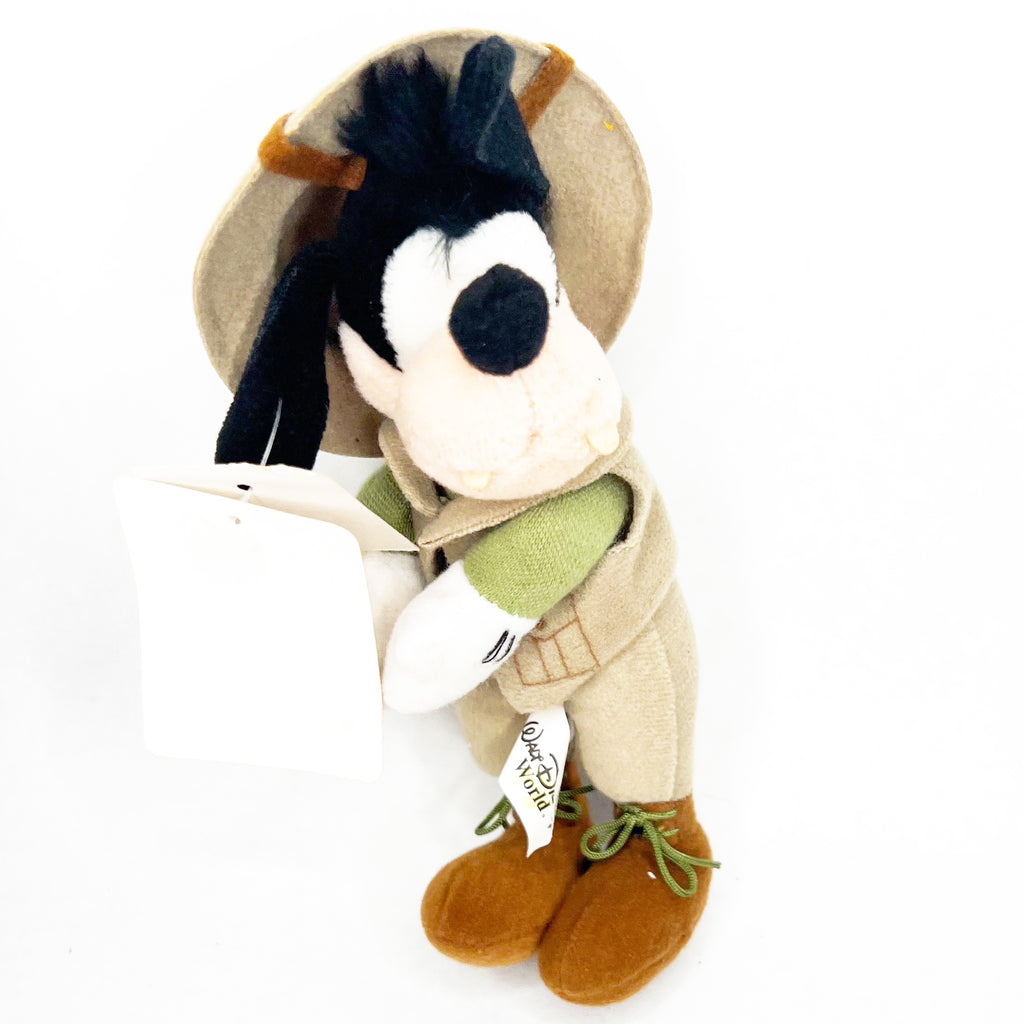 Disney Walt Disney World Safari Goofy Magnetic hands Stuffed Animal