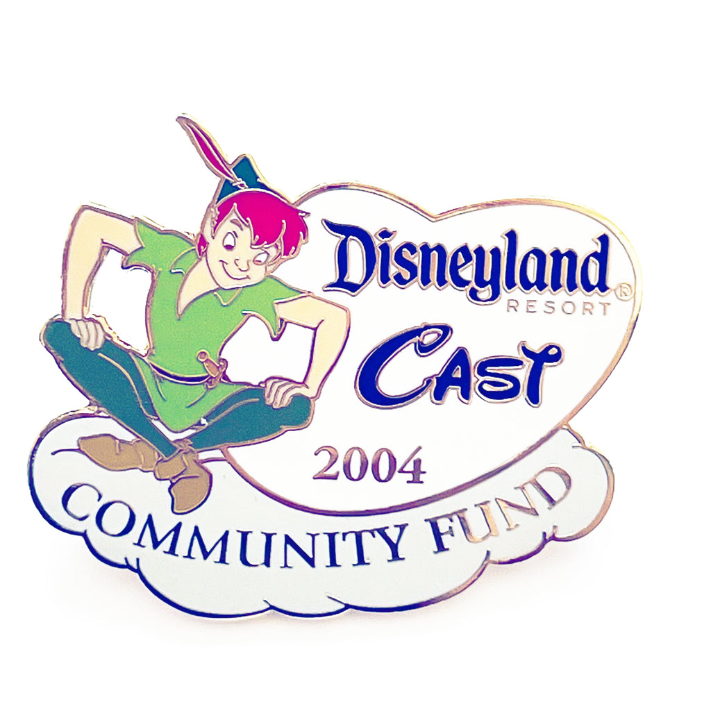 Disney DLR Cast Exclusive Community Fund Peter Pan 2004 Pin