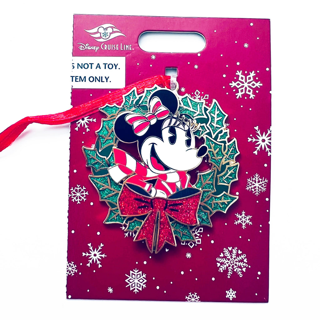 Disney Cruise Line Sailor Minnie Mouse Holiday Ornament