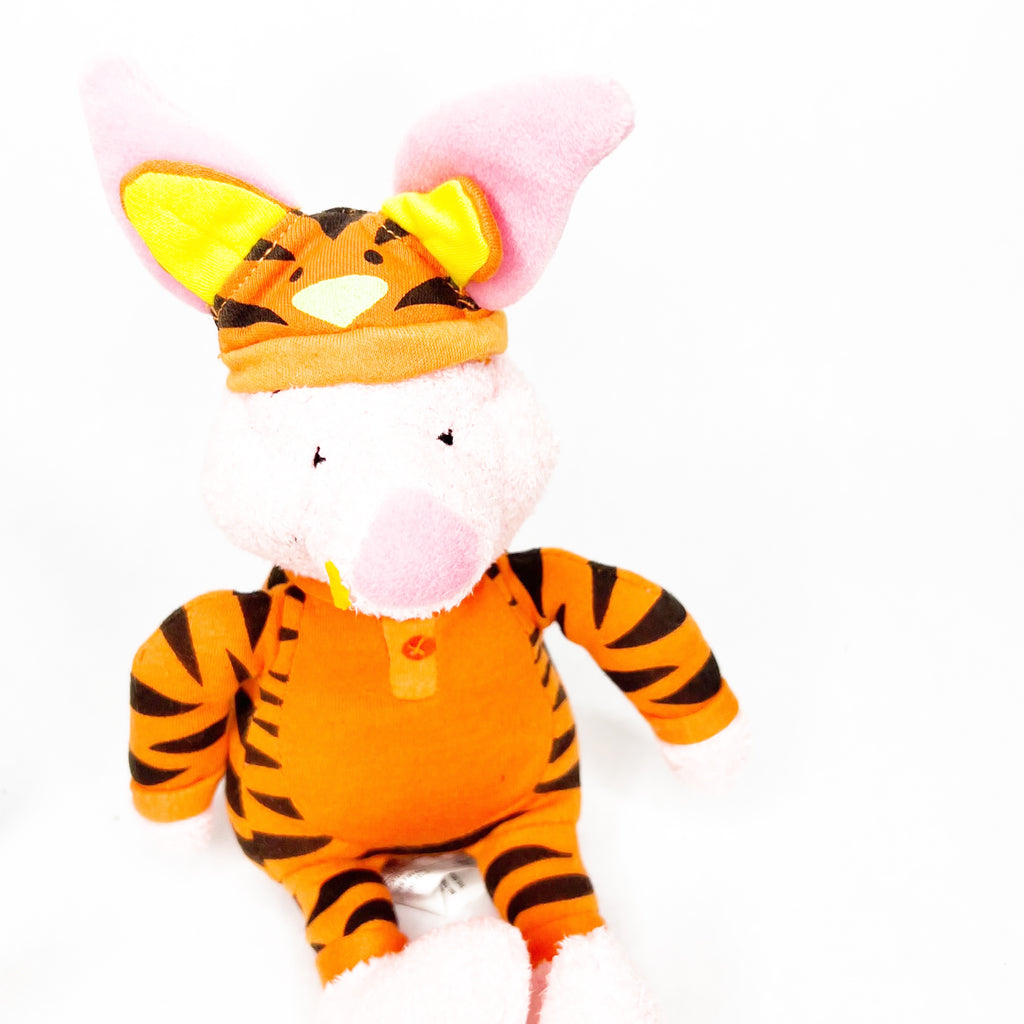 Disney Store Winnie The Pooh Piglet As Tigger Stuffed Animal Plush