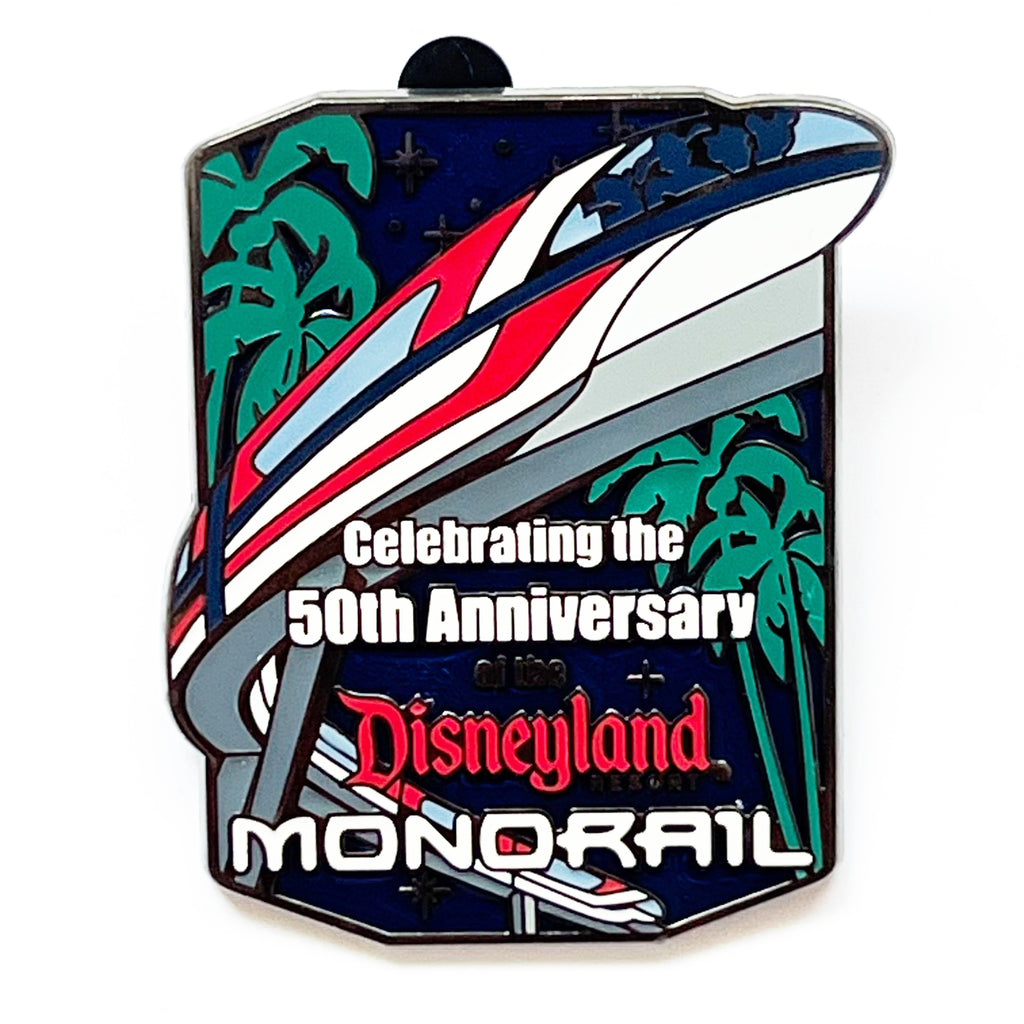 Disneyland Monorail Mark VII 50th Anniversary LE Cast Member Exclusive LE Pin