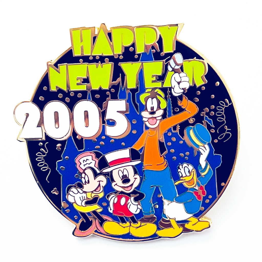 Disney DLR Cast Exclusive Happy New Year 2005 Limited Edition 1500 Pin