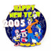 Disney DLR Cast Exclusive Happy New Year 2005 Limited Edition 1500 Pin