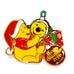 Disney Merry Christmas 2006 Character Ornament Collection Winnie The Pooh LE 3000 Pin