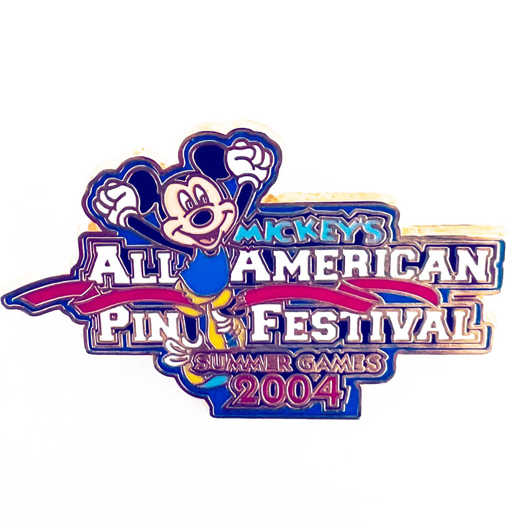 Disney Mickey's All American Pin Festival Summer Games 2004 Pin