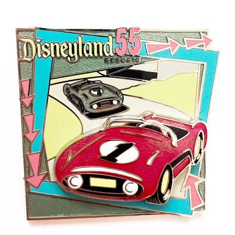 Disneyland 55th Anniversary Cast Exclusive Retro Autopia Limited Edition Pin