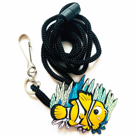 Disney Theme Parks Cast Member Finding Nemo  Limited Release Lanyard