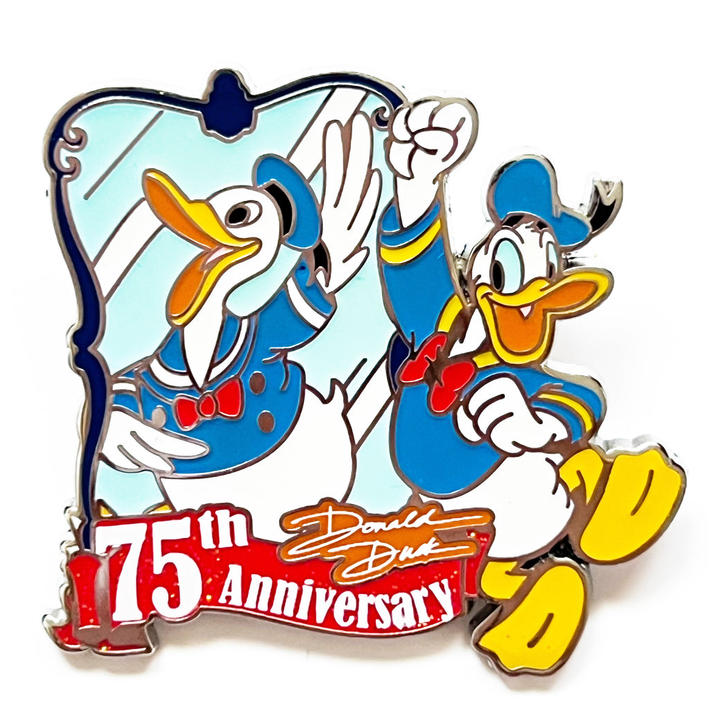 Disney 75th Anniversary Donald Duck Cast Member Exclusive Limited Edition 1500 Pin