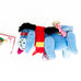 Pooh’s Seasons of Greetings The Disney Store Cloth Fabric Eeyore Christmas Holiday Ornament