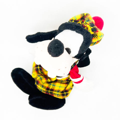 Disney Store Scottish Goofy Bean Bag Plush