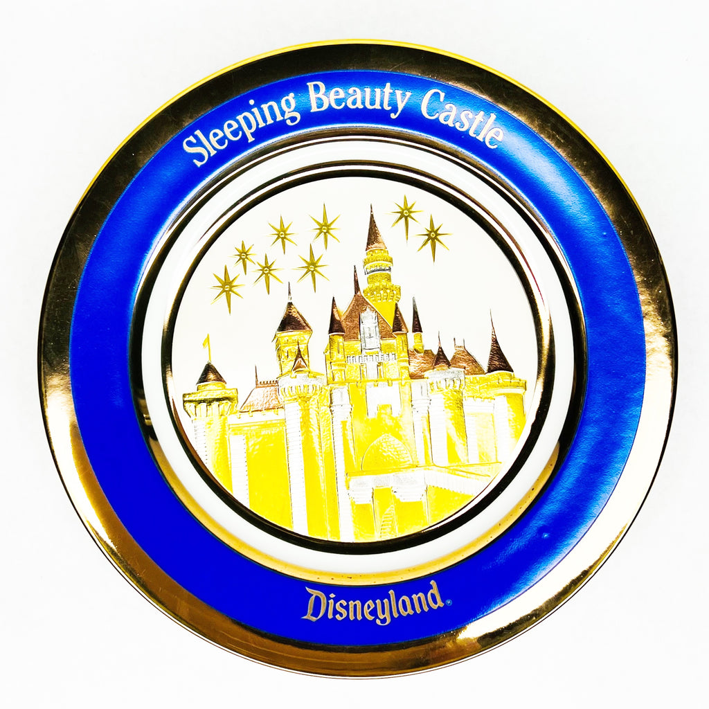 Disneyland Sleeping Beauty Castle 9” Collectors Plate