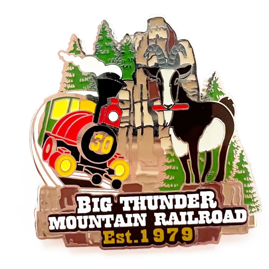Disney Big Thunder Mountain Railroad 30th Anniversary Limited Edition 500 Pin