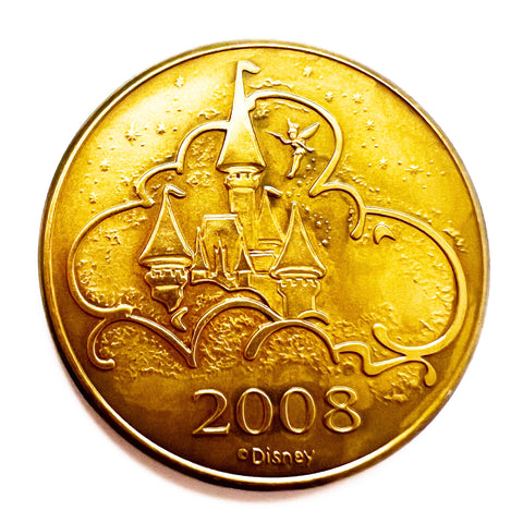 Disneyland Resort 2008 Commemorative Token Year Of A Million Dreams Souvenir Coin