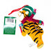 Pooh’s Seasons of Greetings The Disney Store Cloth Fabric Tigger Christmas Holiday Ornament