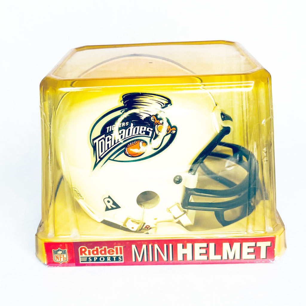 Vintage Riddell Sports NFL Disney Tiggers Tornadoes Mini Helmet
