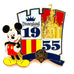 Disney D23 Expo Magical Destinations Mickey Mouse 1955 Limited Release Pin