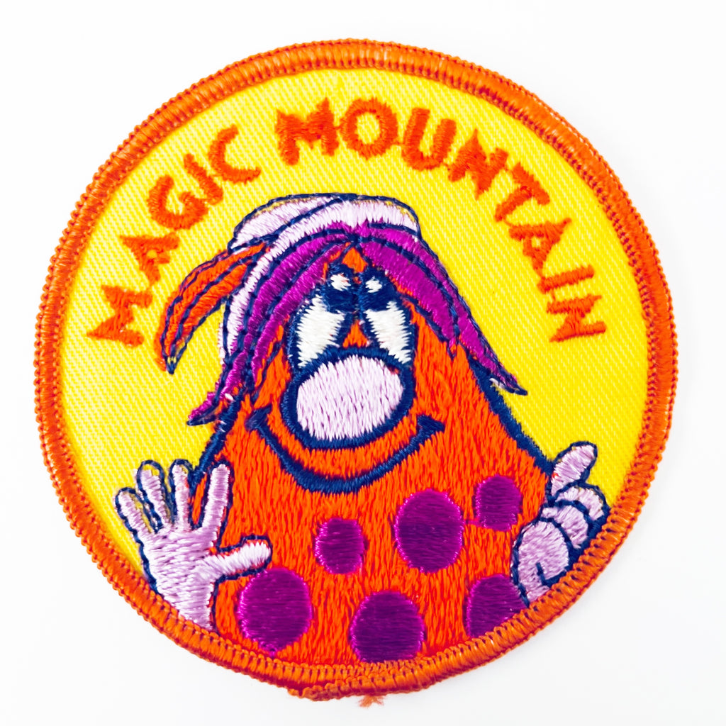 Vintage Magic Mountain Embroidered Souvenir Patch