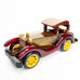 Vintage Wood Old Time Classic Roadster Model Car