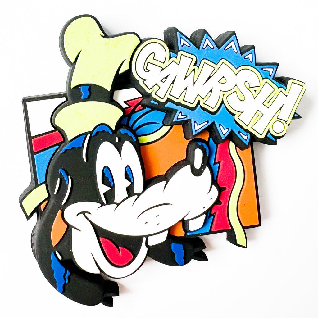 Disney Magnet Goofy "GAWRSH!"Comic Magnet
