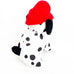 Oriental Trading Dalmatian Red Fire Hat Puppy Stuffed Firefighter Dog Plush