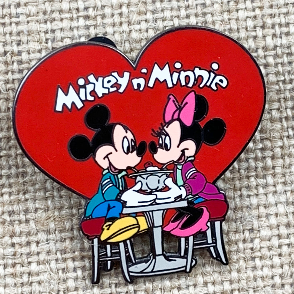 Disneyland Resort Mickey Mouse Minnie Mouse Ice Cream Sundae Heart Exclusive Pin