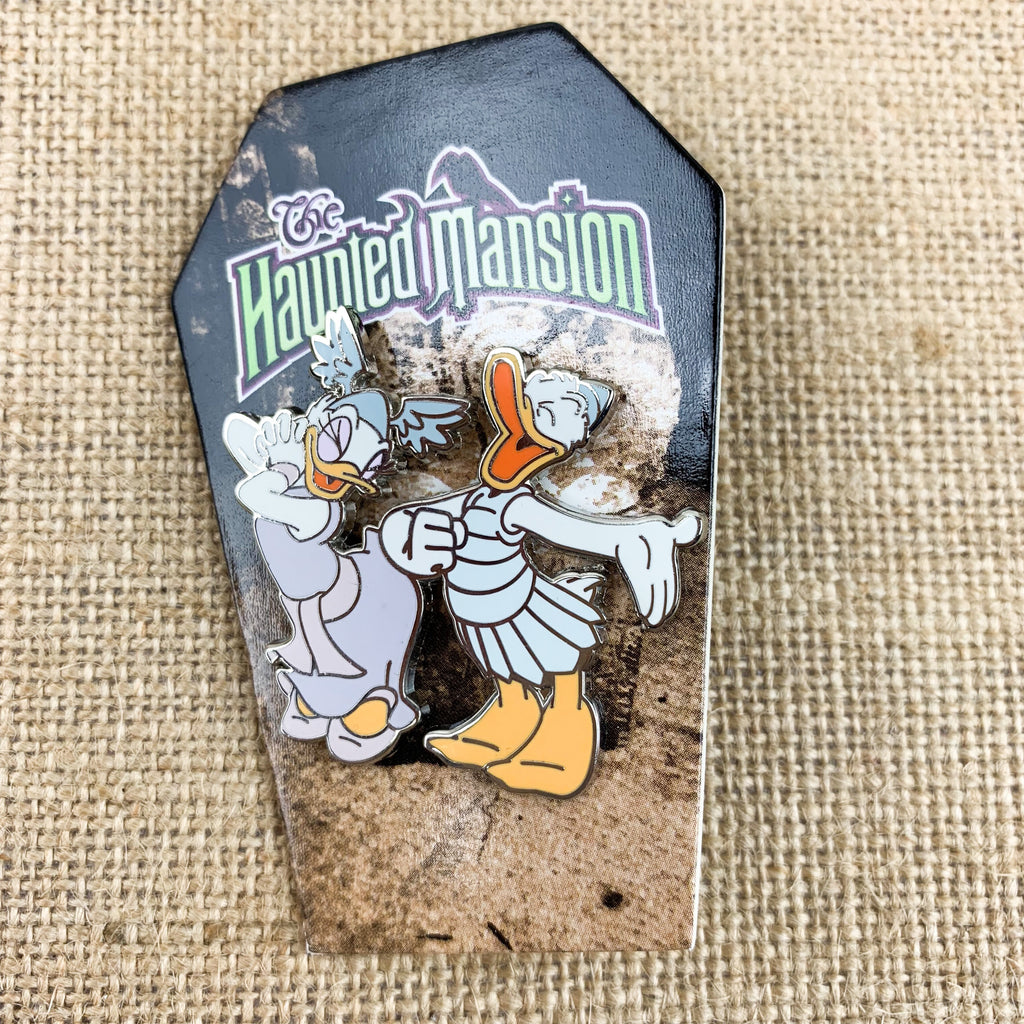 Disney Haunted Mansion Mystery Collection Opera Singers Donald Daisy Duck Pin