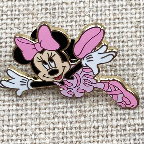 Disney Minnie Mouse Ballerina in a Pretty Pink Tutu Ballet Pin