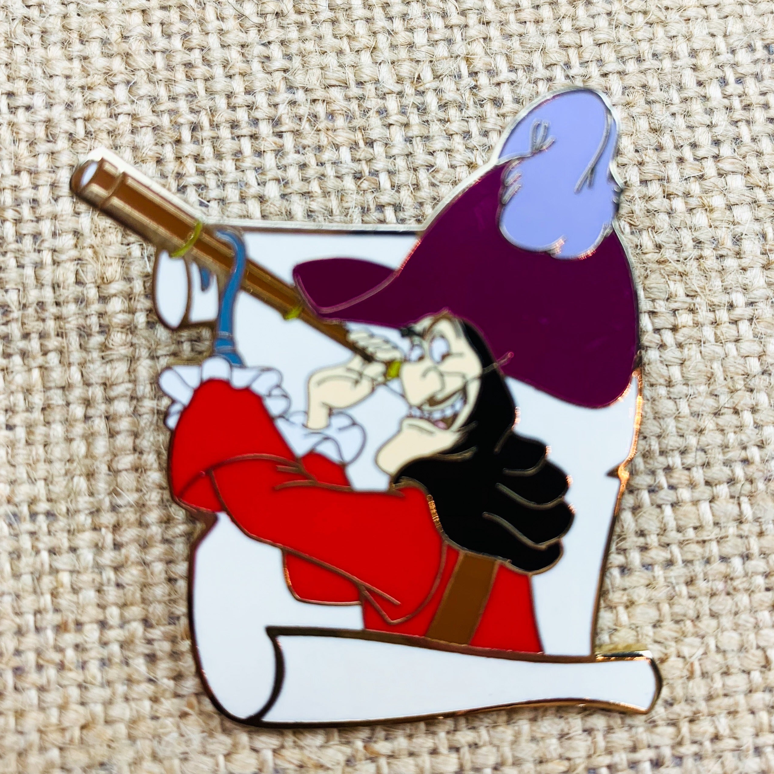 Captain Hook model sheet pin from our Pins collection, Disney collectibles  and memorabilia