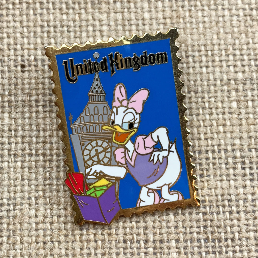 Disney United Kingdom Daisy Stamp Pin