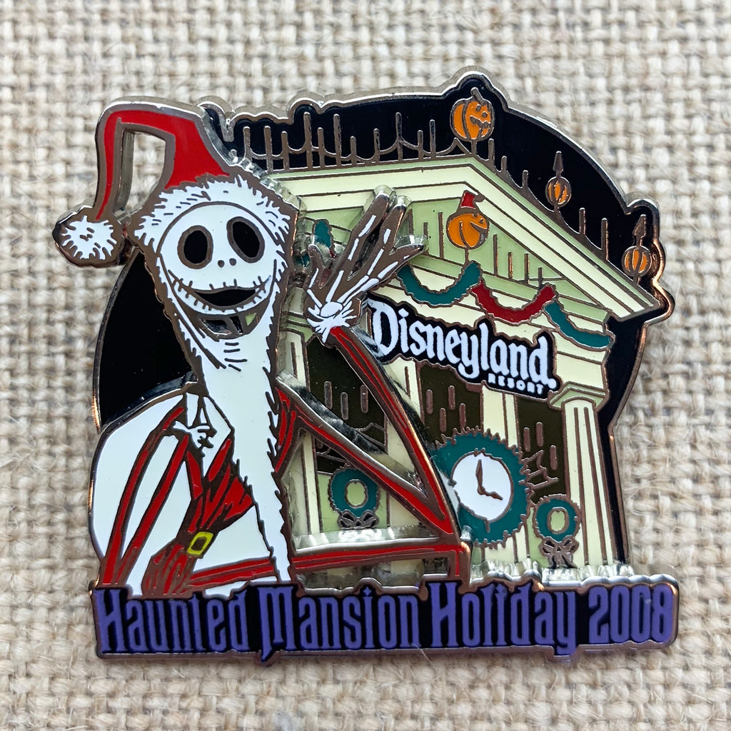 Disneyland Haunted Mansion Holiday Nightmare Santa Jack Limited Release Pin