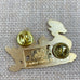 Donald Duck & Daisy Duck Watering Can Flowers LE Pin