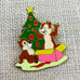 Disneyland Resort Paris Chip & Dale Christmas Tree Present Box Pin