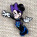 Disney Minnie Mouse Polka Dot Bikini and Purple Bow Flip Flops Pin