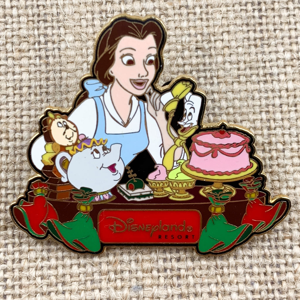 Disney DLR Dining Series Belle & Friends Pin