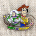 Disney Pixar Animation Toy Story Buzz Lightyear & Woody Pin